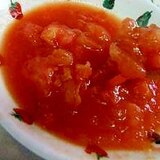 カツやオムレツに★レンジで中華なトマトソース